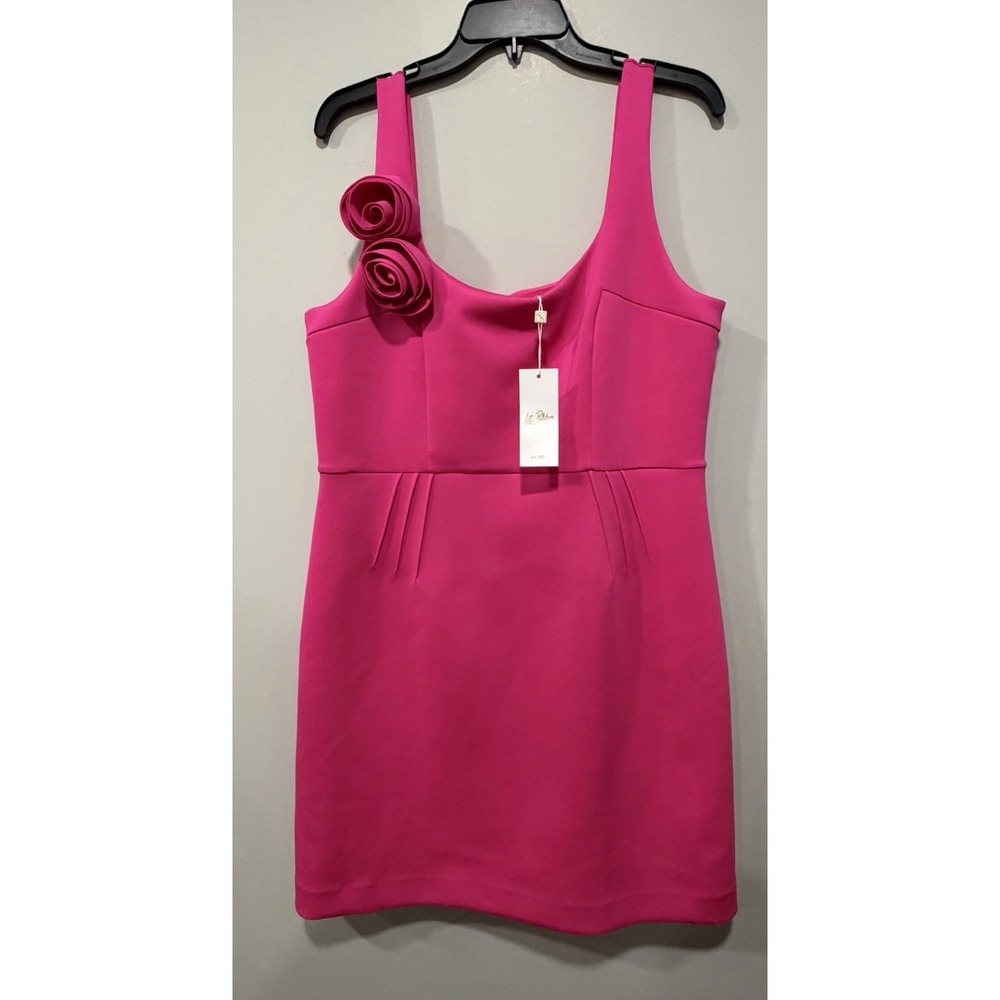 Lilly Pulitzer NWT Woman's 14 Passion Fruit Pink Jade Dress